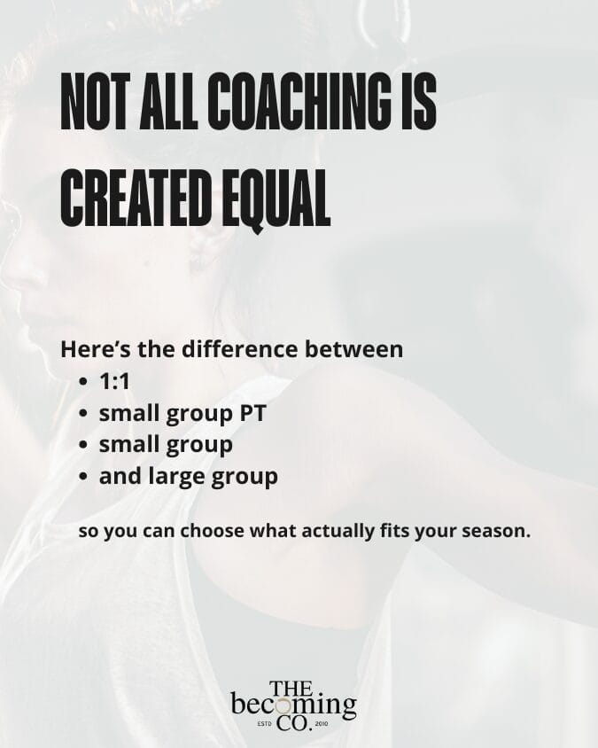 Not all Coaching is created equal